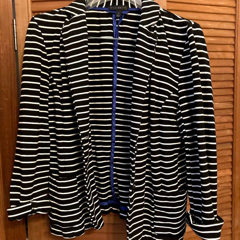 Black and White Blazer by Willi Smith
